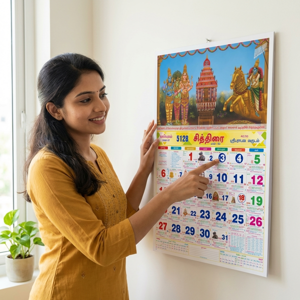 தமிழ் மாதங்கள் நாள்காட்டி - Tamil Calendar (Tamil Months )